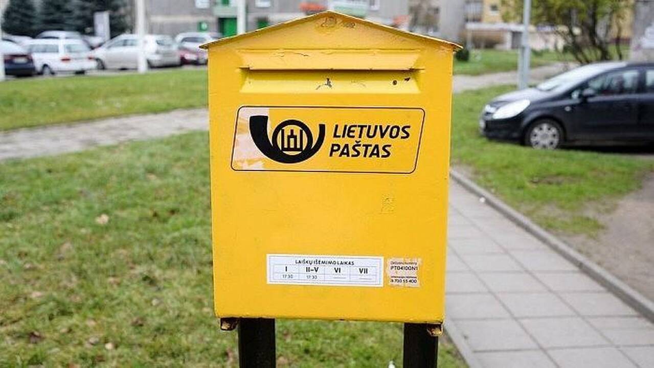 Per Žolinę dirbs tik dalis Lietuvos pašto skyrių