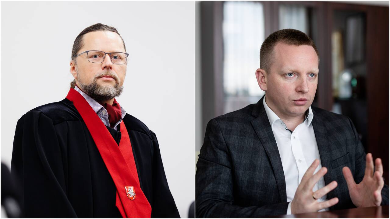 Darius Valkavičius (kairėje) ir Povilas Isoda