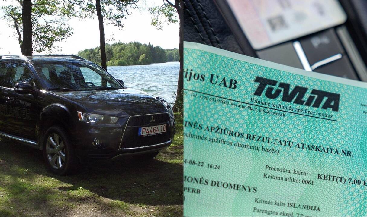 Techninės apžiūros neįveikusi vairuotoja šoke – taip važinėjo 10 metų, bet užkliuvo tik dabar