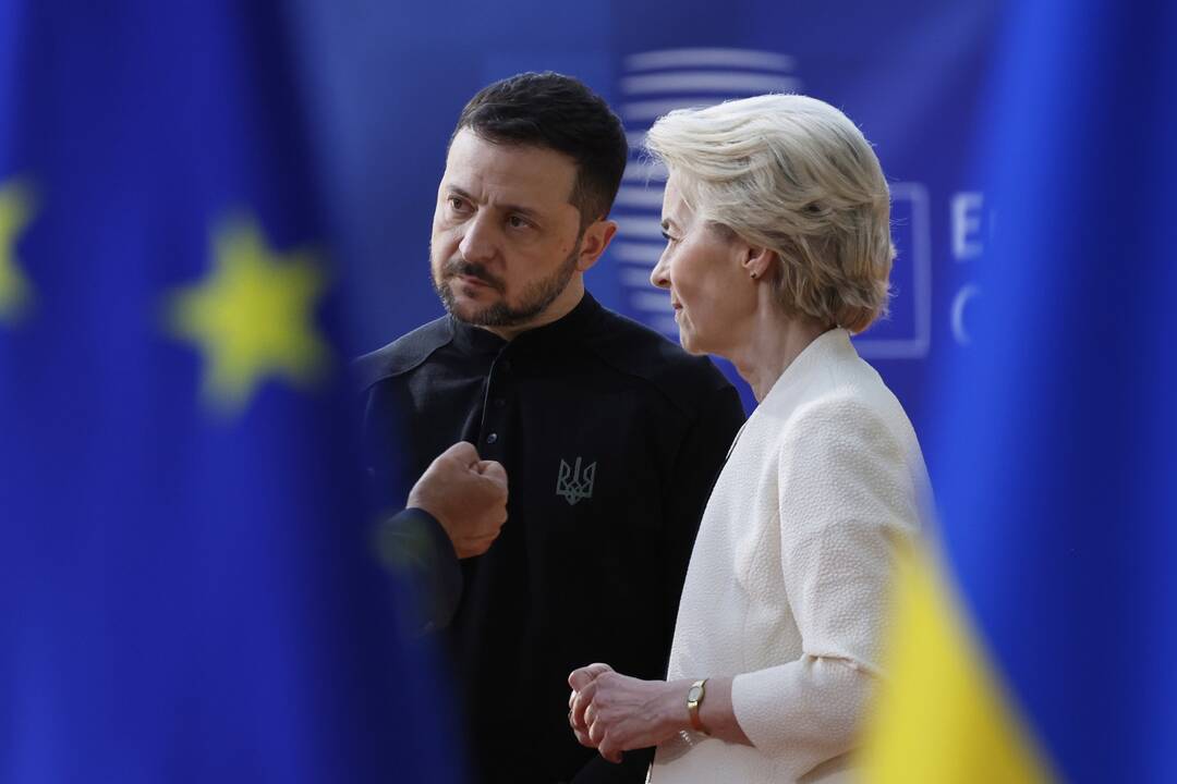 Prieš JAV ir Rusijos prezidentų susitikimą Europa intensyvina spaudimą įtraukti Ukrainą į derybas