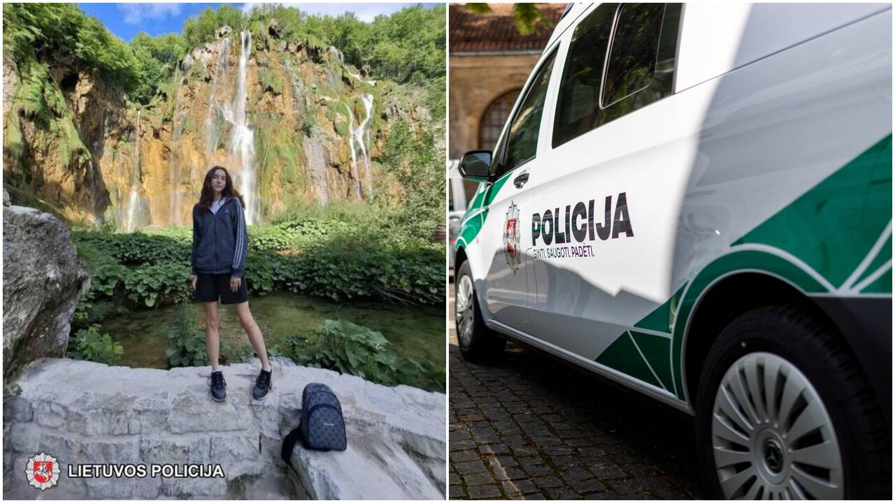 Pareigūnai vis dar ieško dingusios 17-metės Lauros