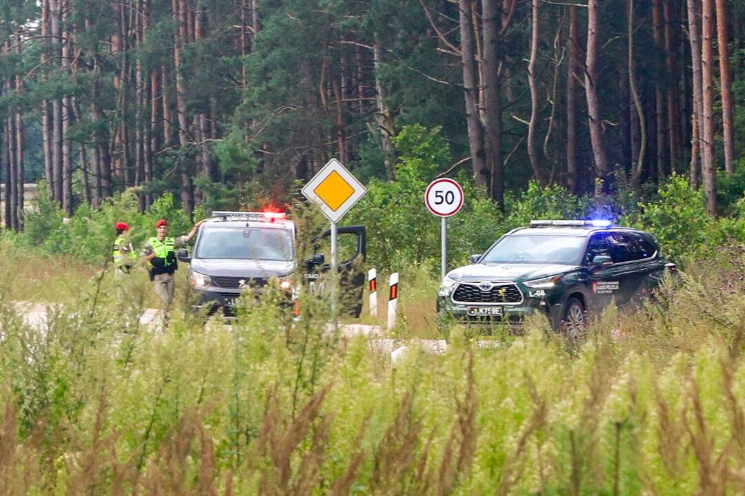 Drono iš Baltarusijos įskridimas į Lietuvą – teisėsaugos akiratyje
