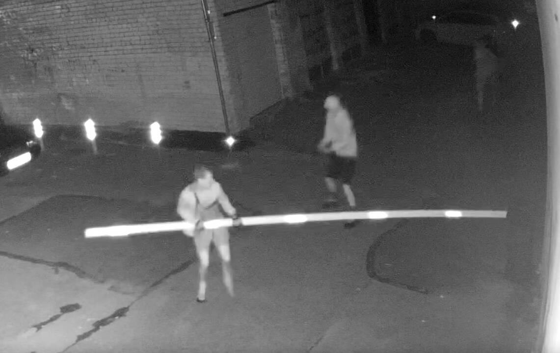 Viską užfiksavo vaizdo kameros: už atitvaro suniokojimą teks atsakyti