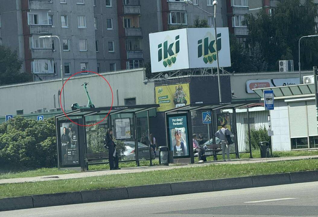 Tyčia paspirtukus niokojantiems vandalams –  blogos žinios