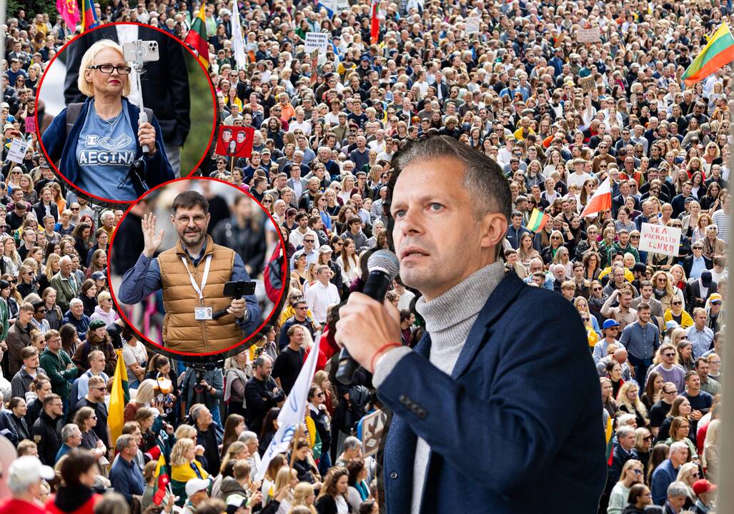 Tapinas apie protestą: savo vietą rado ir „OpTv“, ir Celofanas
