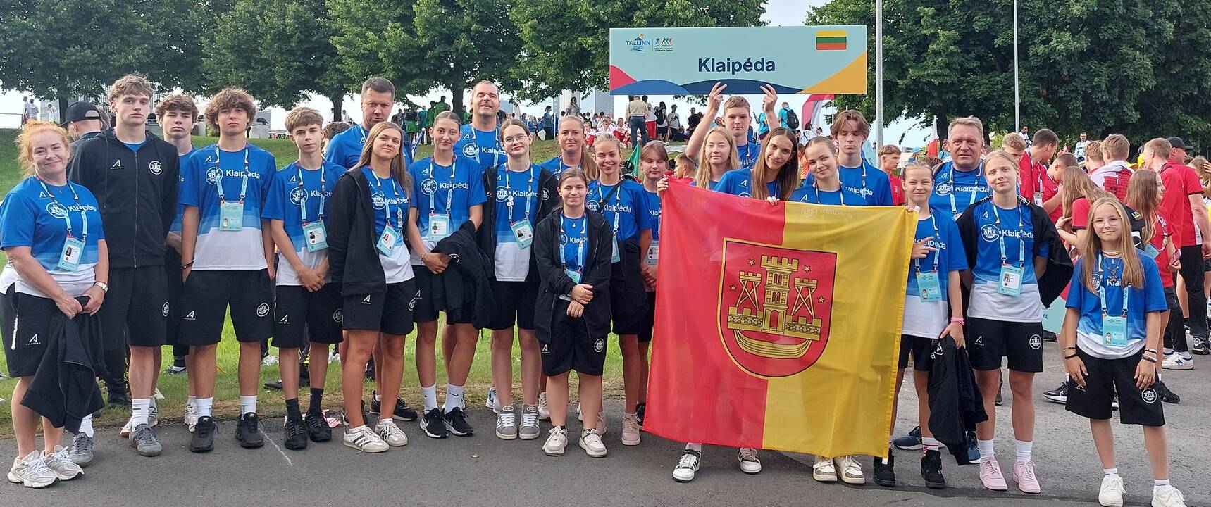 Pasiekimai: iš Tarptautinių vaikų žaidynių Taline klaipėdietės krepšininkės ir lengvaatletis parsivežė bronzos medalius.