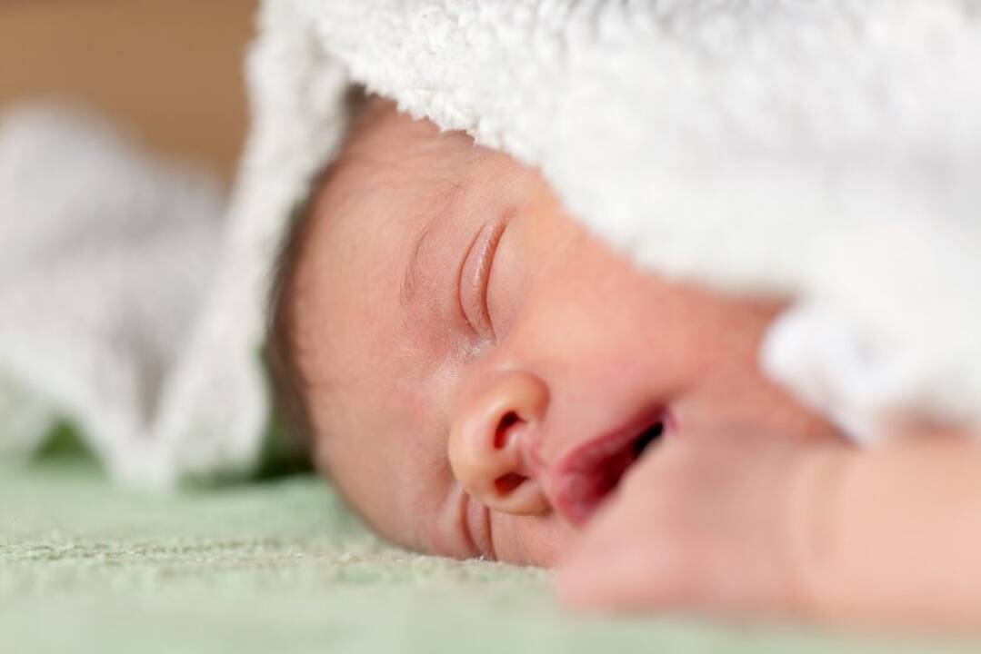 Su eglišakiais prie ligoninės palikta naujagimė – vėl su motina