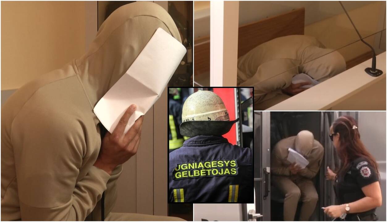 „Jie išėjo pasivaikščioti“: ugniagesio byloje – daugiau detalių