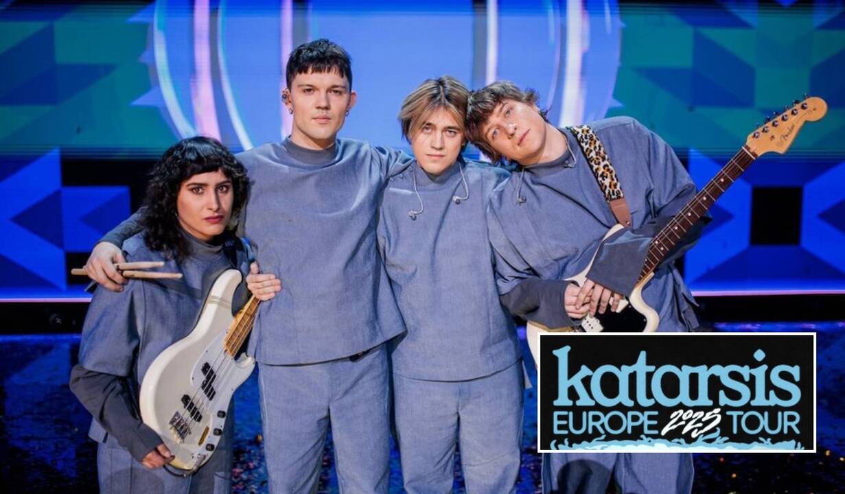 Nuo „Eurovizijos“ scenos iki didžiausių miestų: „Katarsis“ paskelbė turą po Europą