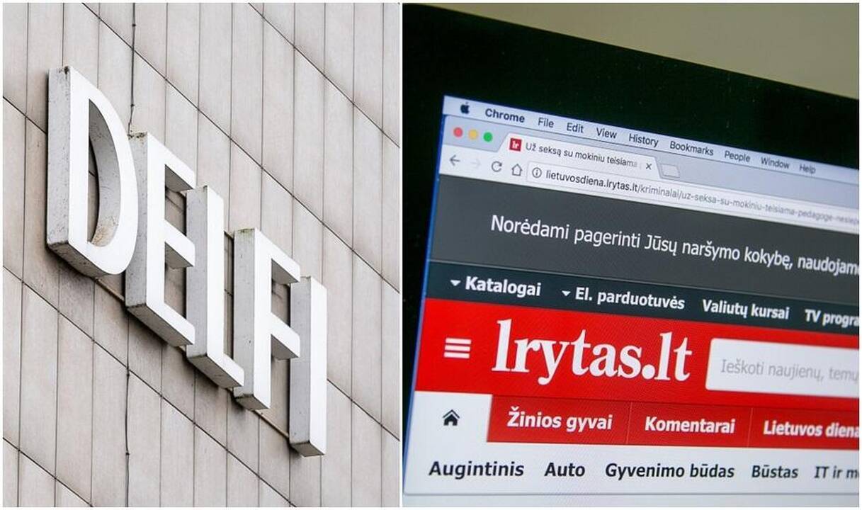 „Delfi“ valdytoja „Ekspress Grupp“ turi dar du mėnesius parduoti portalą lrytas.lt