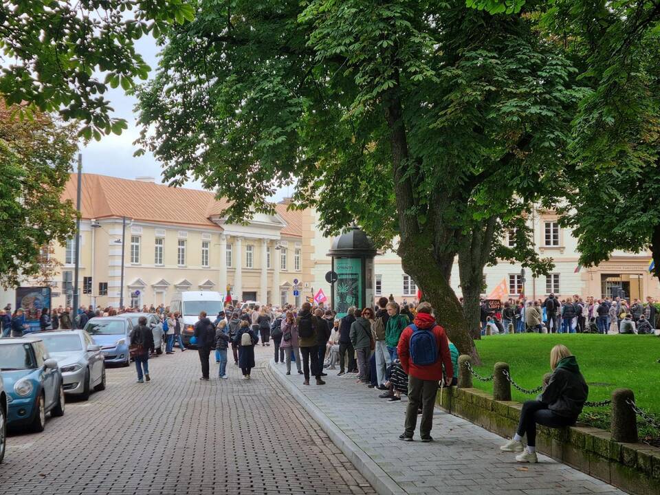 Sostinėje – protestas „Gėdos diena“