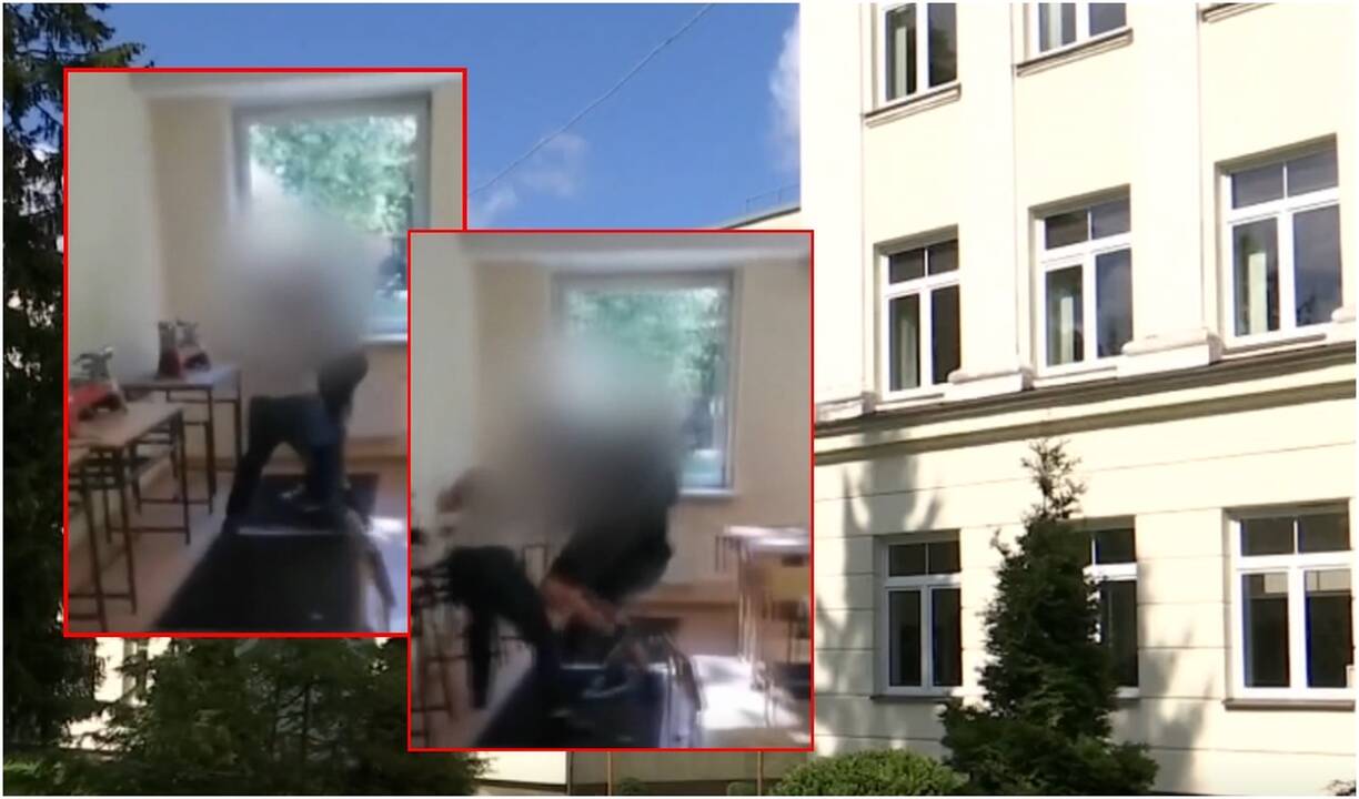 Po paauglio išpuolio prieš mokytoją – tūkstantiniai nuostoliai tėvams