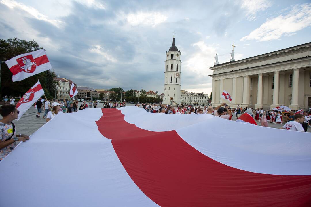 Baltarusijos opozicija mini penktąsias masinių protestų metines