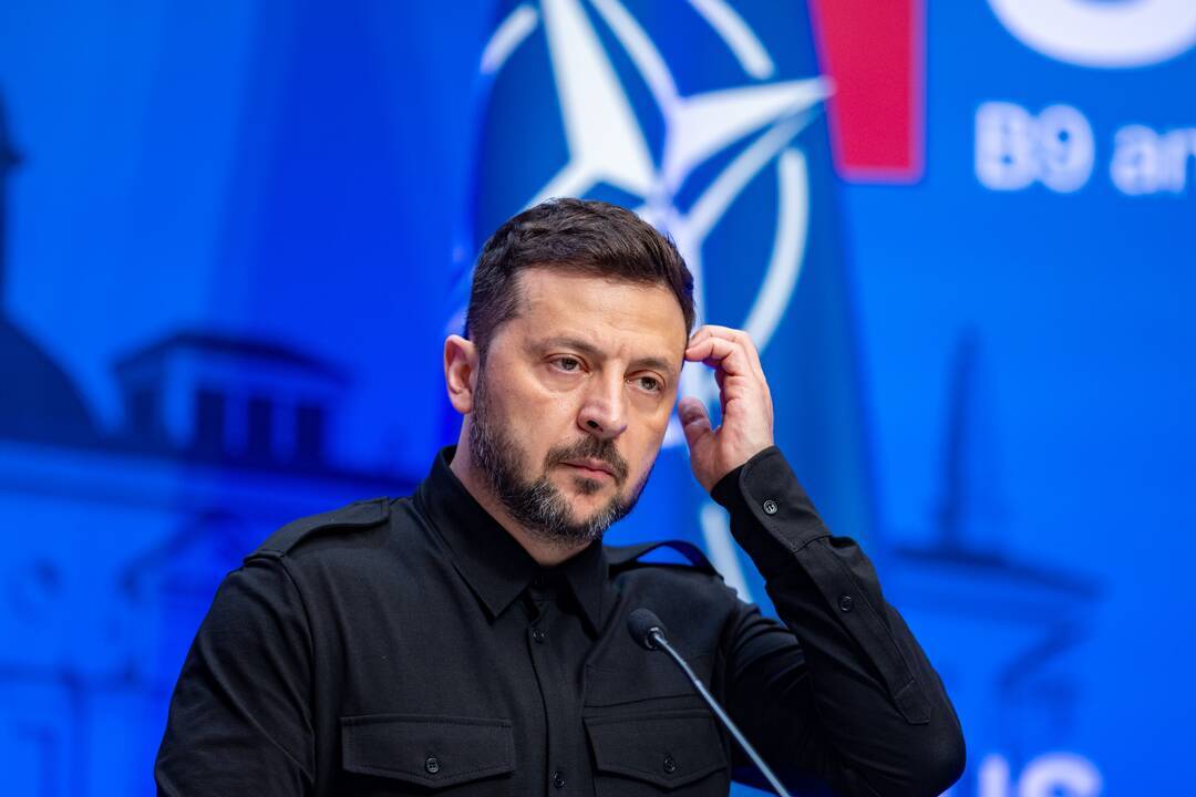 Zelenskis informavo EK pirmininkę apie savo pokalbį su Trumpu