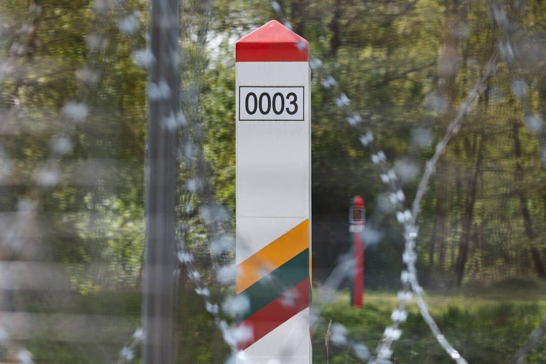 Pasienyje su Baltarusija apgręžti penki neteisėti migrantai