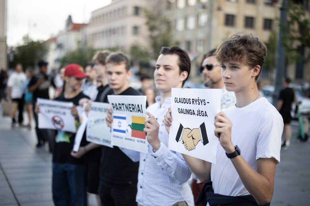 Protestas „Leiskite Gazai gyventi“