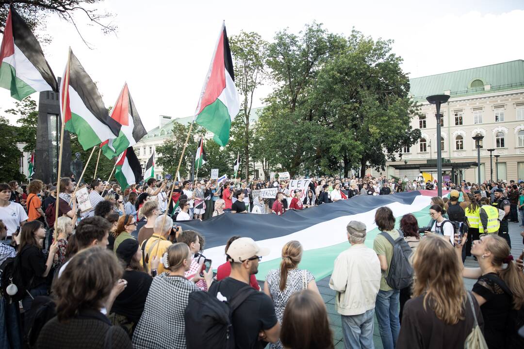 Protestas „Leiskite Gazai gyventi“