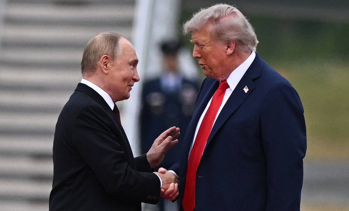 Vladimiras Putinas ir Donaldas Trumpas