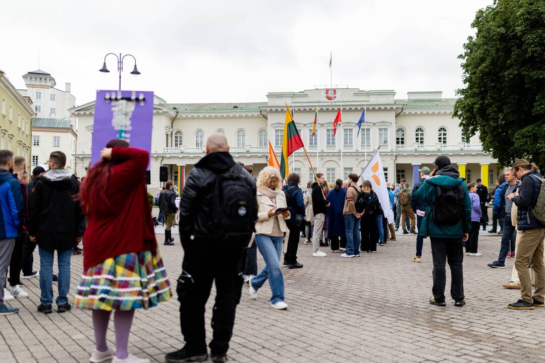 Sostinėje – protestas „Gėdos diena“