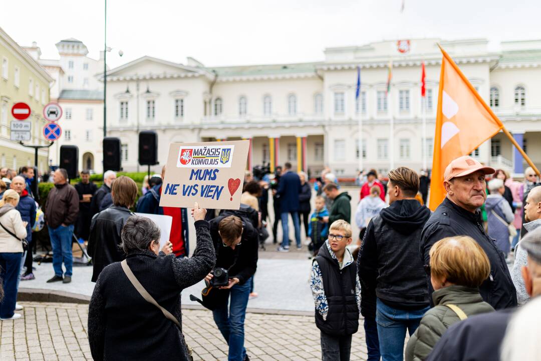 Sostinėje – protestas „Gėdos diena“