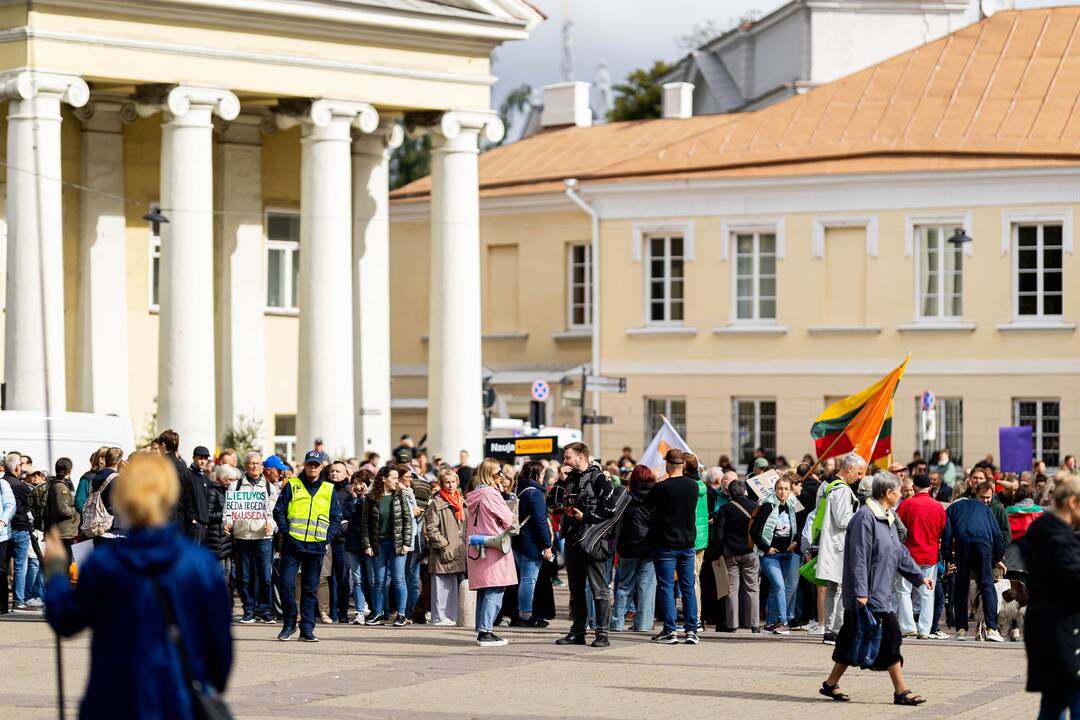 Sostinėje – protestas „Gėdos diena“