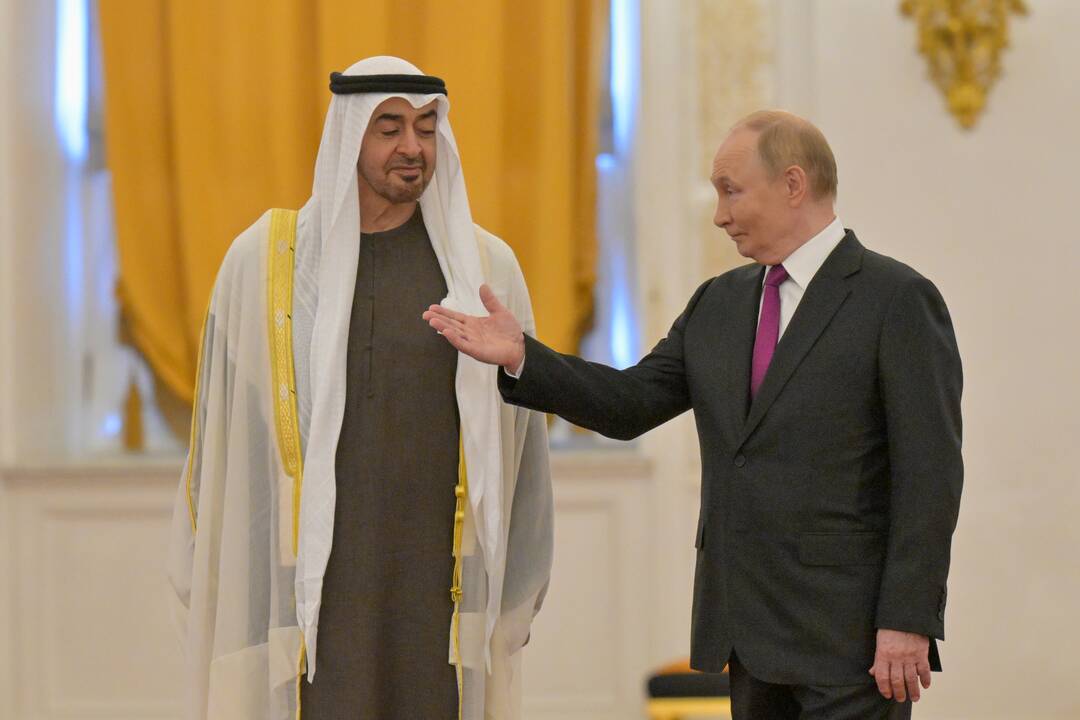 Trumpo ir Putino susitikimas galimai vyks Dubajuje