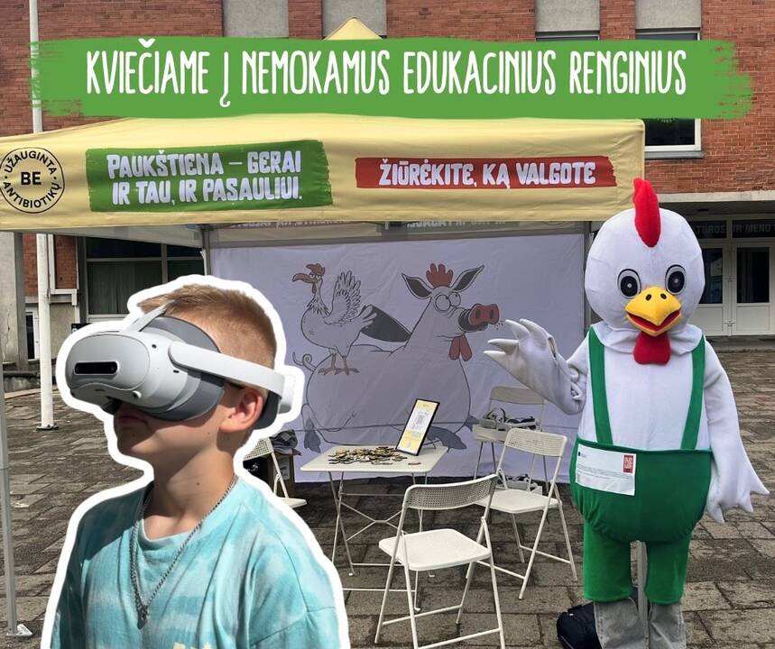 Edukacinis renginys „Žiūrėkite, ką valgote“ – prie „Akropolio“