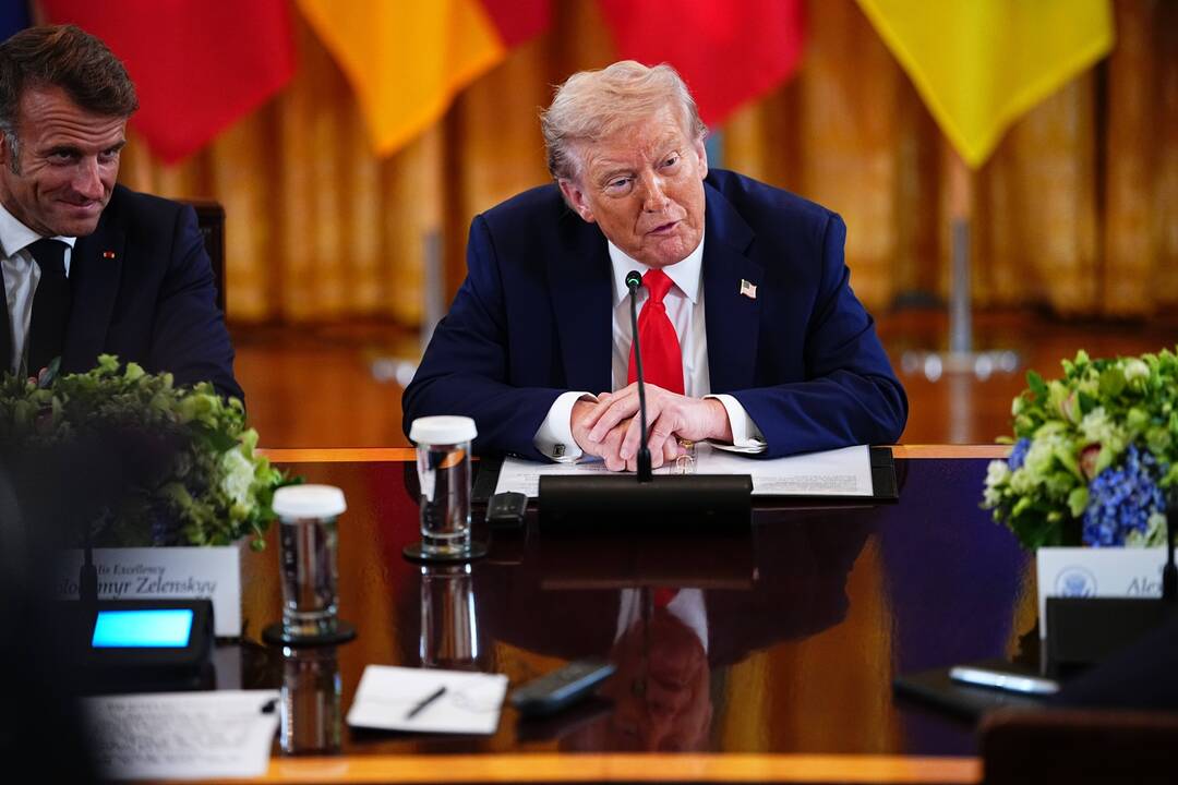Nepaisant ankstesnių komentarų, Trumpas pripažino paliaubas Ukrainoje kaip pageidautinas