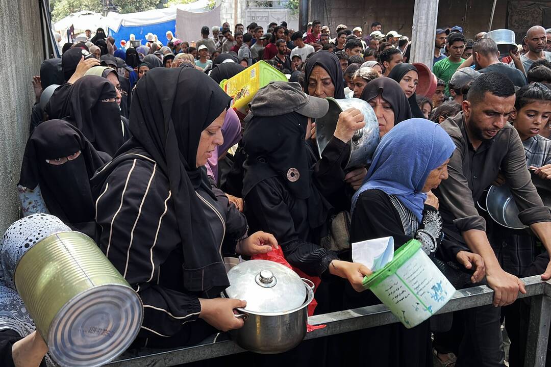 Palestiniečių teigimu, badas paskelbtas „per vėlai“