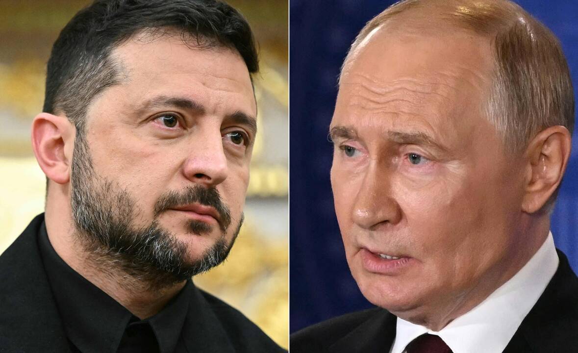 Deryboms artimi šaltiniai: Putinas siūlė susitikimą su Zelenskiu surengti Maskvoje