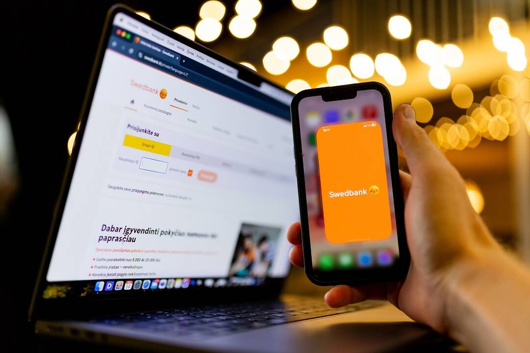 Žiniasklaida: sutriko „Swedbank“ elektroninės paslaugos