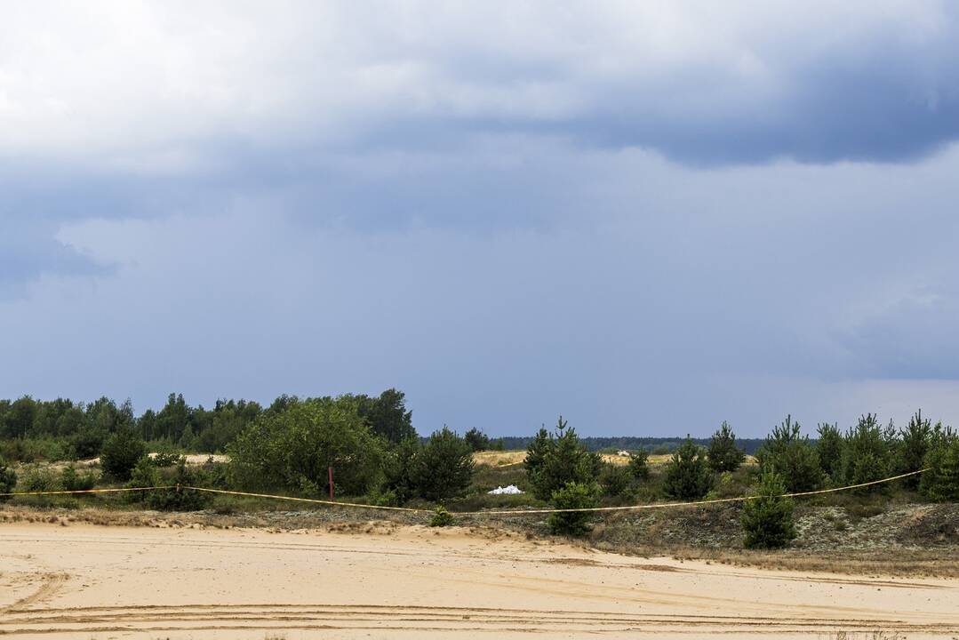 Gaižiūnų poligone rastas dronas