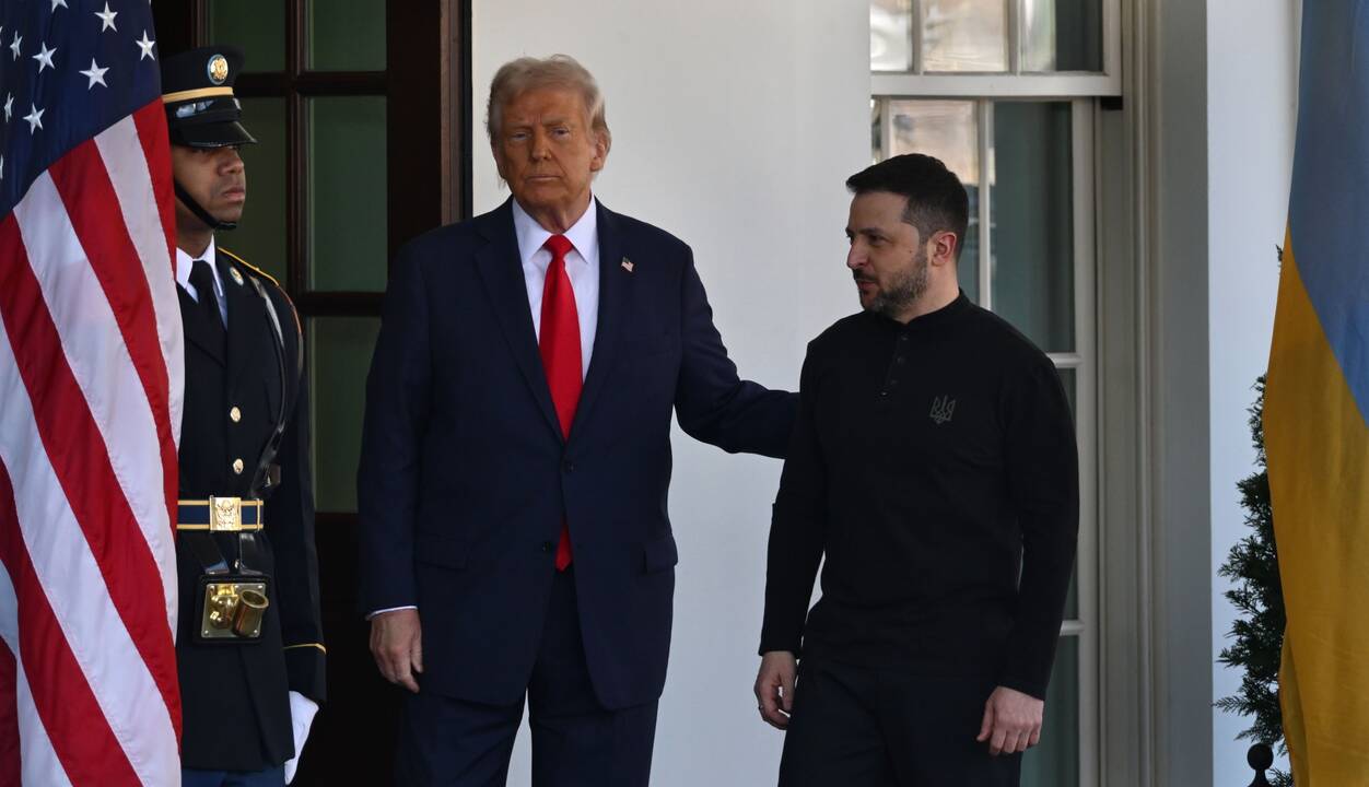 Donaldas Trumpas ir Volodymyras Zelenskis