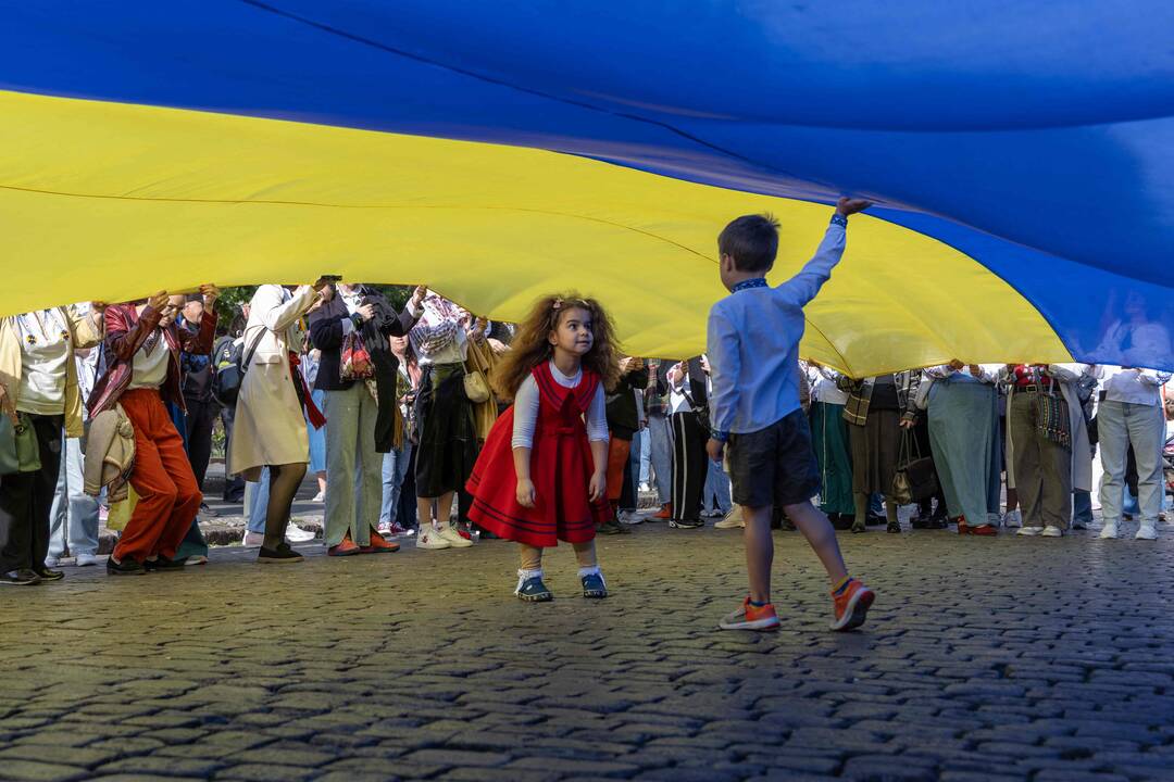 Latvija dalyvauja tyrime dėl tūkstančių Rusijos pagrobtų ukrainiečių vaikų
