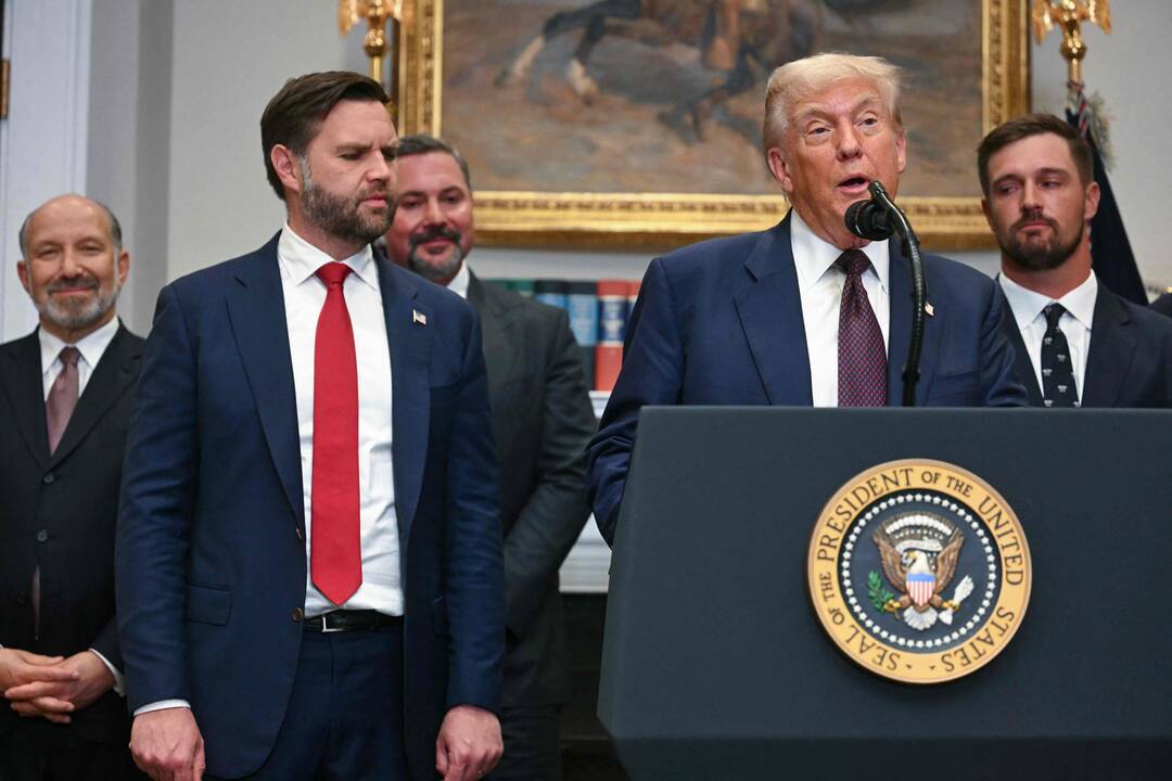 Trumpas: dabartinis viceprezidentas greičiausiai taps kitu respublikonų kandidatu į prezidentus
