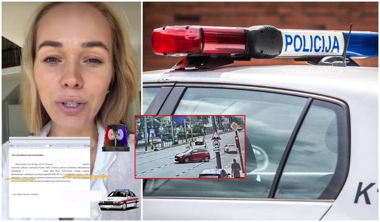 Po paviešinto policijos vaizdo įrašo – Ievos Voveris atsakas: ketina kreiptis į advokatą