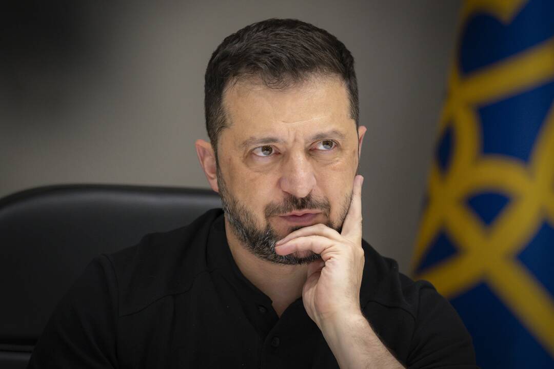Zelenskis: 100 tūkst. rusų sutelkti puolimui ties Pokrovsku