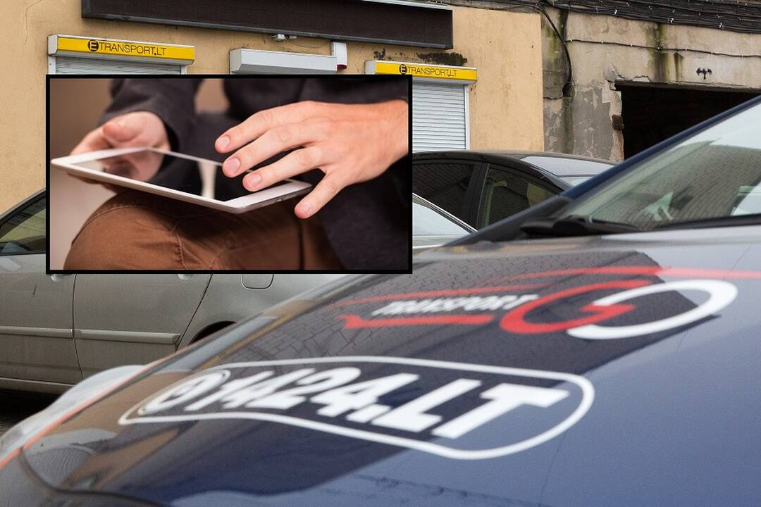 Taksi automobilyje planšetinį kompiuterį palikęs vyras: kreipiausi ir į policiją
