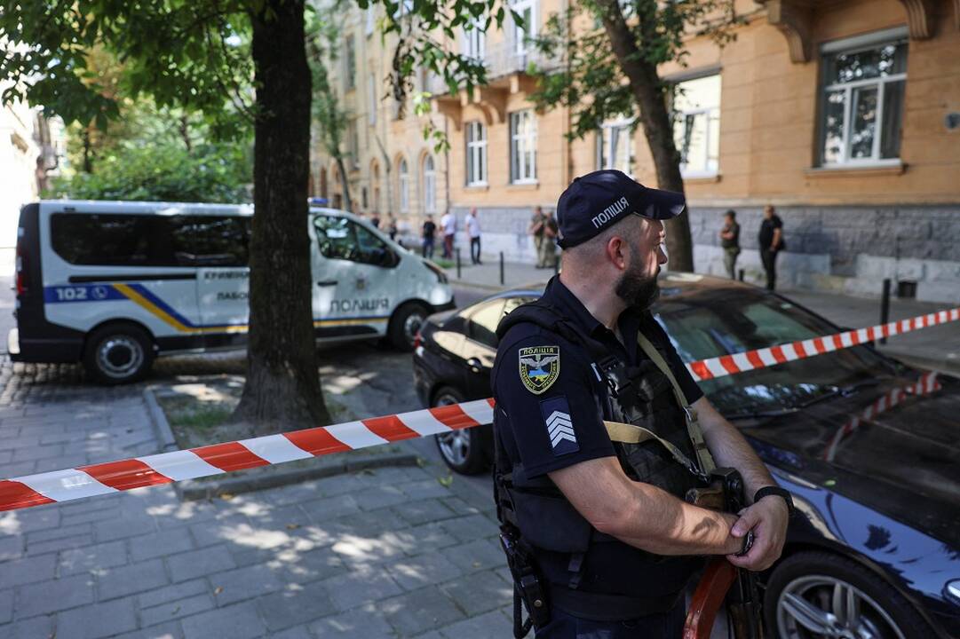Ukrainoje sulaikytas įtariamasis dėl Andrijaus Parubijaus nužudymo