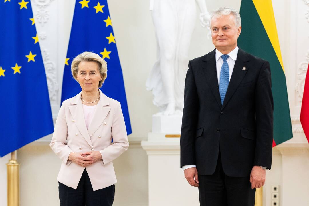 Ursula von der Leyen ir Gitanas Nausėda