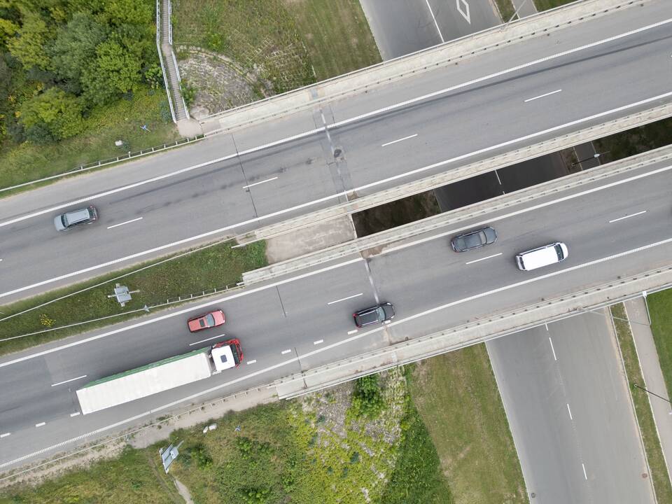 Įsigalioja eismo ribojimai magistralėje Kaunas–Marijampolė–Suvalkai