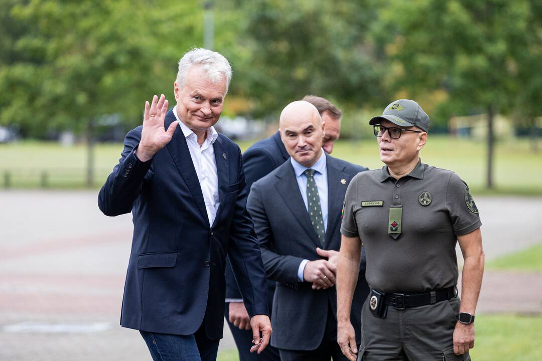 Prezidentas susitiko su Ursula von der Leyen