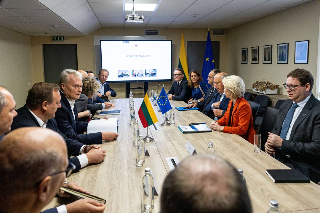 Prezidentas susitiko su Ursula von der Leyen