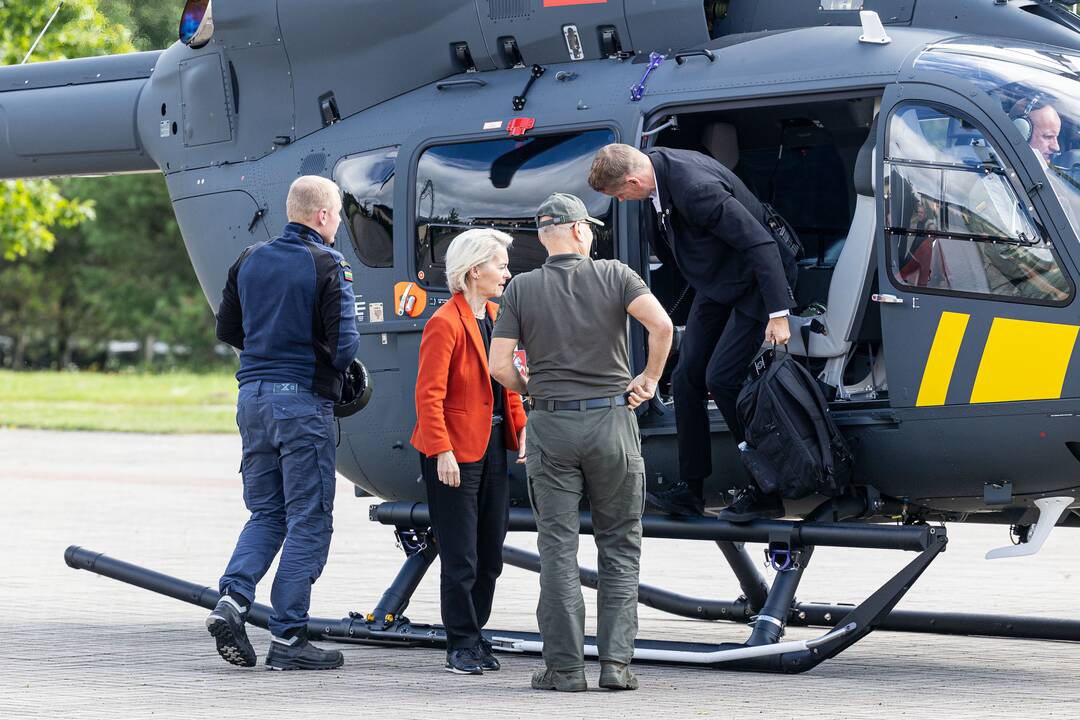 Prezidentas susitiko su Ursula von der Leyen