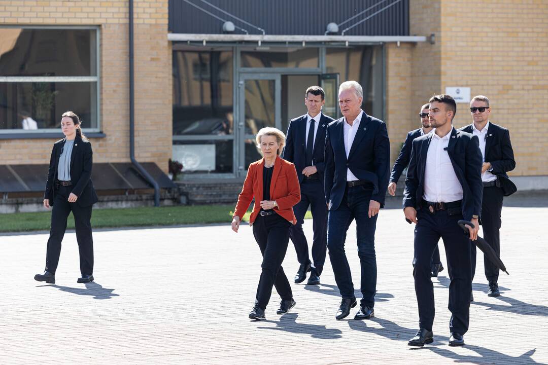 Prezidentas susitiko su Ursula von der Leyen