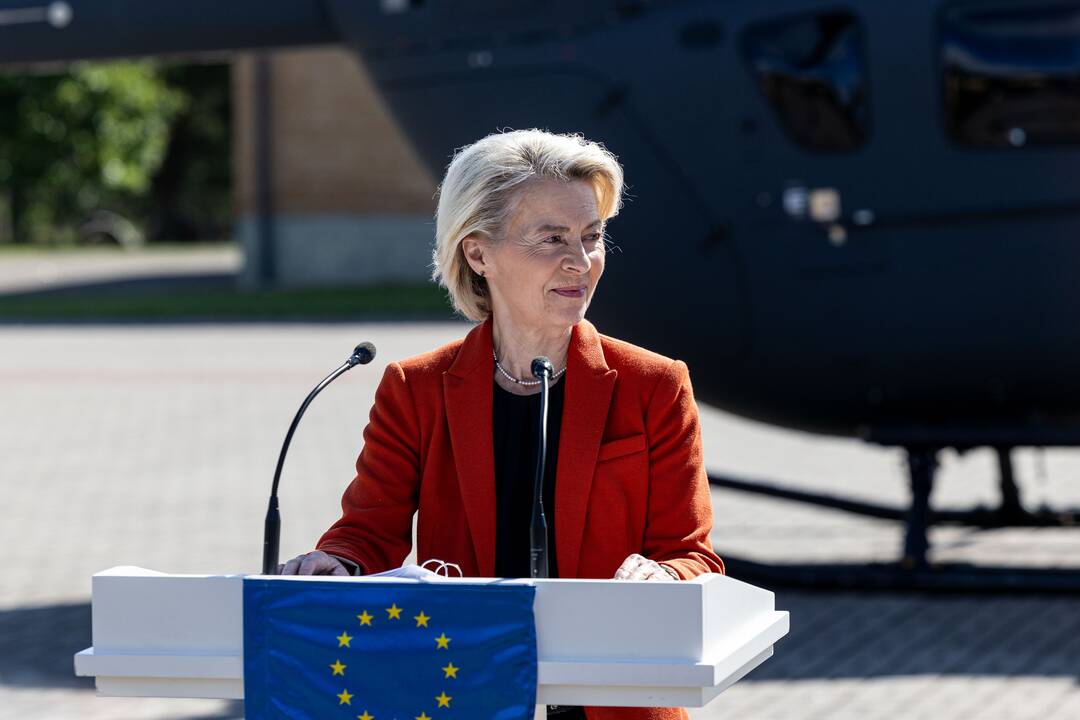 Prezidentas susitiko su Ursula von der Leyen