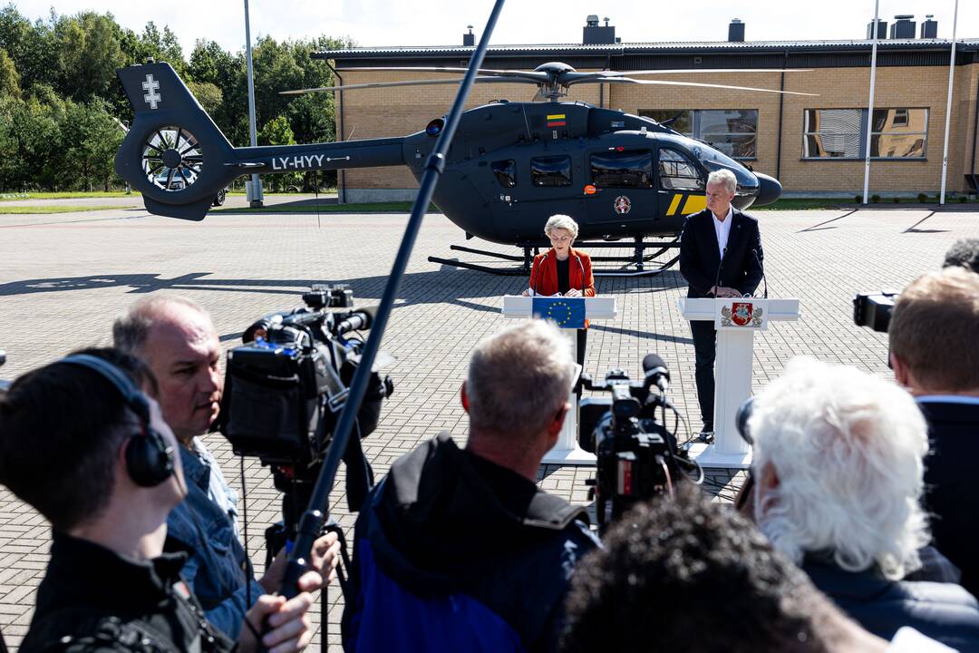 Prezidentas susitiko su Ursula von der Leyen
