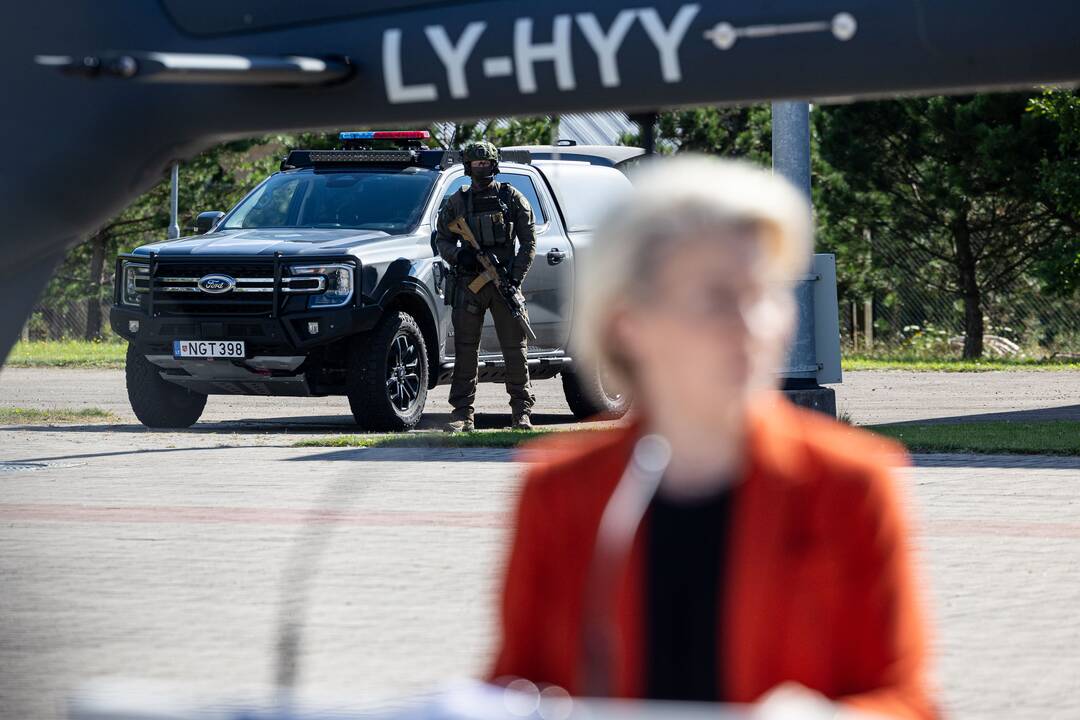 Prezidentas susitiko su Ursula von der Leyen