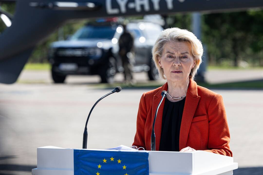 Prezidentas susitiko su Ursula von der Leyen