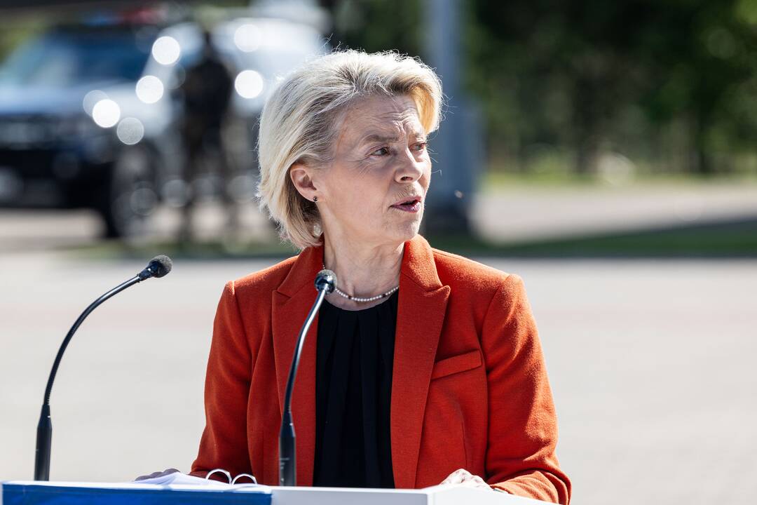 Prezidentas susitiko su Ursula von der Leyen